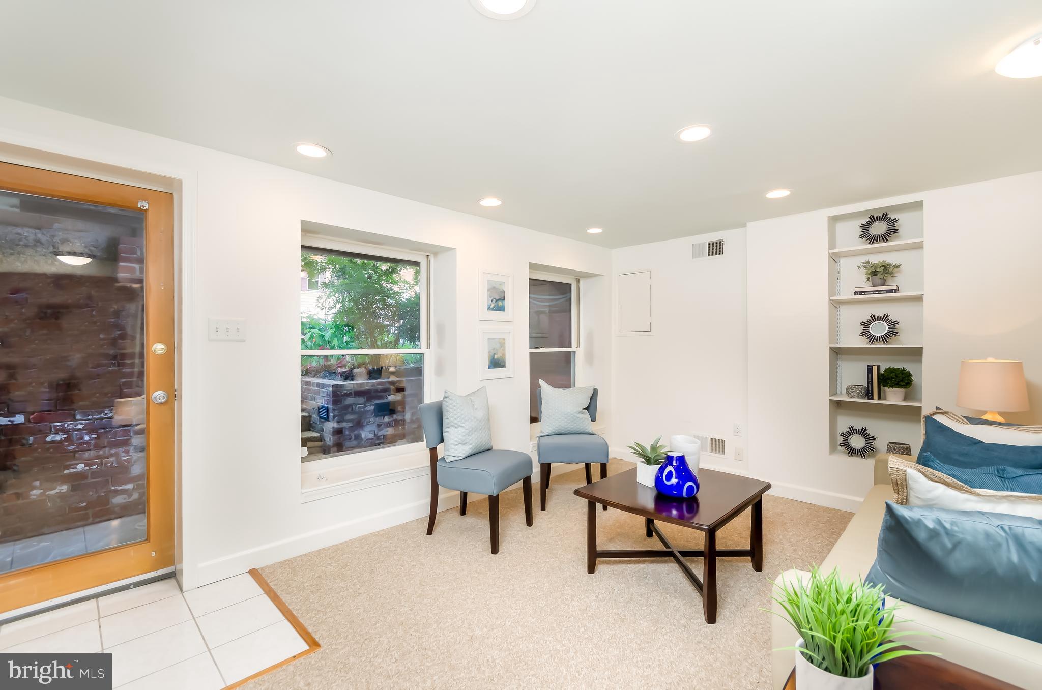 507 7th Street Southeast Washington, DC 20003 - Photo 28 of 34 Basement Family Room gets great light.