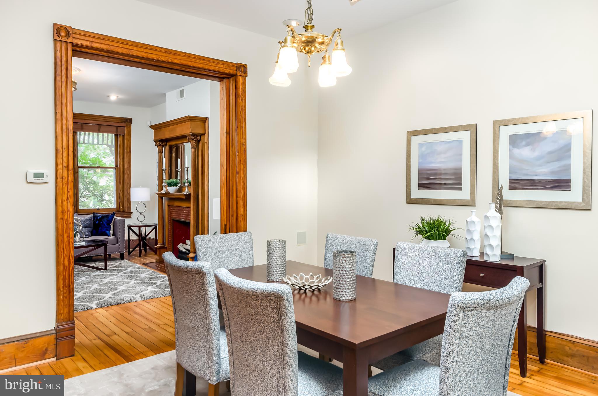 507 7th Street Southeast Washington, DC 20003 - Photo 7 of 34 Dining Room looking into the LR