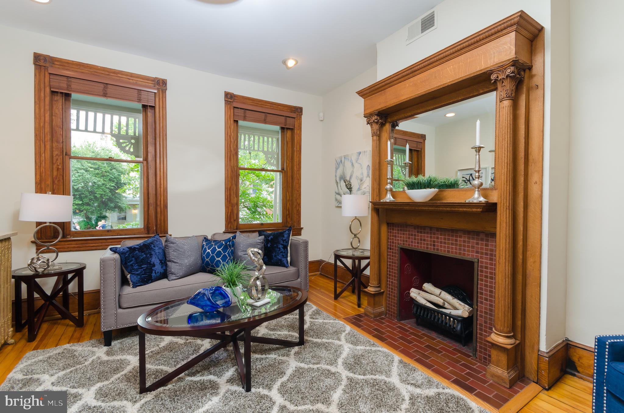 507 7th Street Southeast Washington, DC 20003 - Photo 8 of 34 Original pine floors