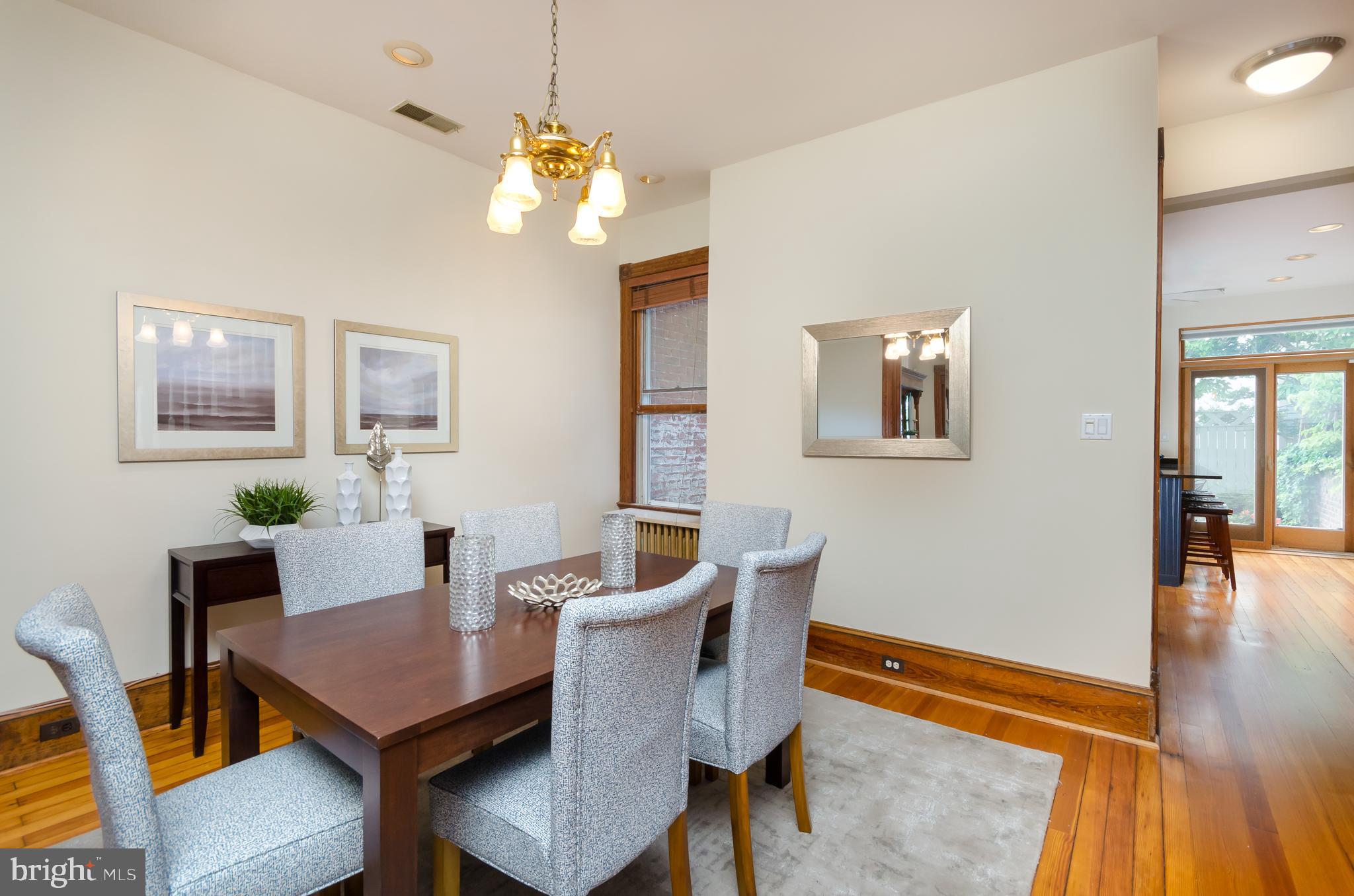 507 7th Street Southeast Washington, DC 20003 - Photo 9 of 34 DR looking into Kitchen