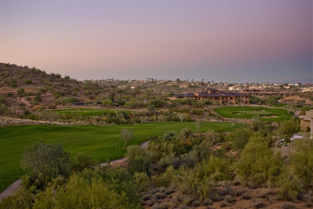 9720 Copper Ridge Trail, Unit 4 Fountain Hills, AZ 85268 - Photo 27 of 44 18th Hole at Dusk