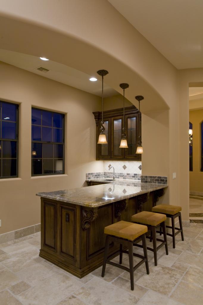 9720 Copper Ridge Trail, Unit 4 Fountain Hills, AZ 85268 - Photo 35 of 44 Upper level bar at dusk