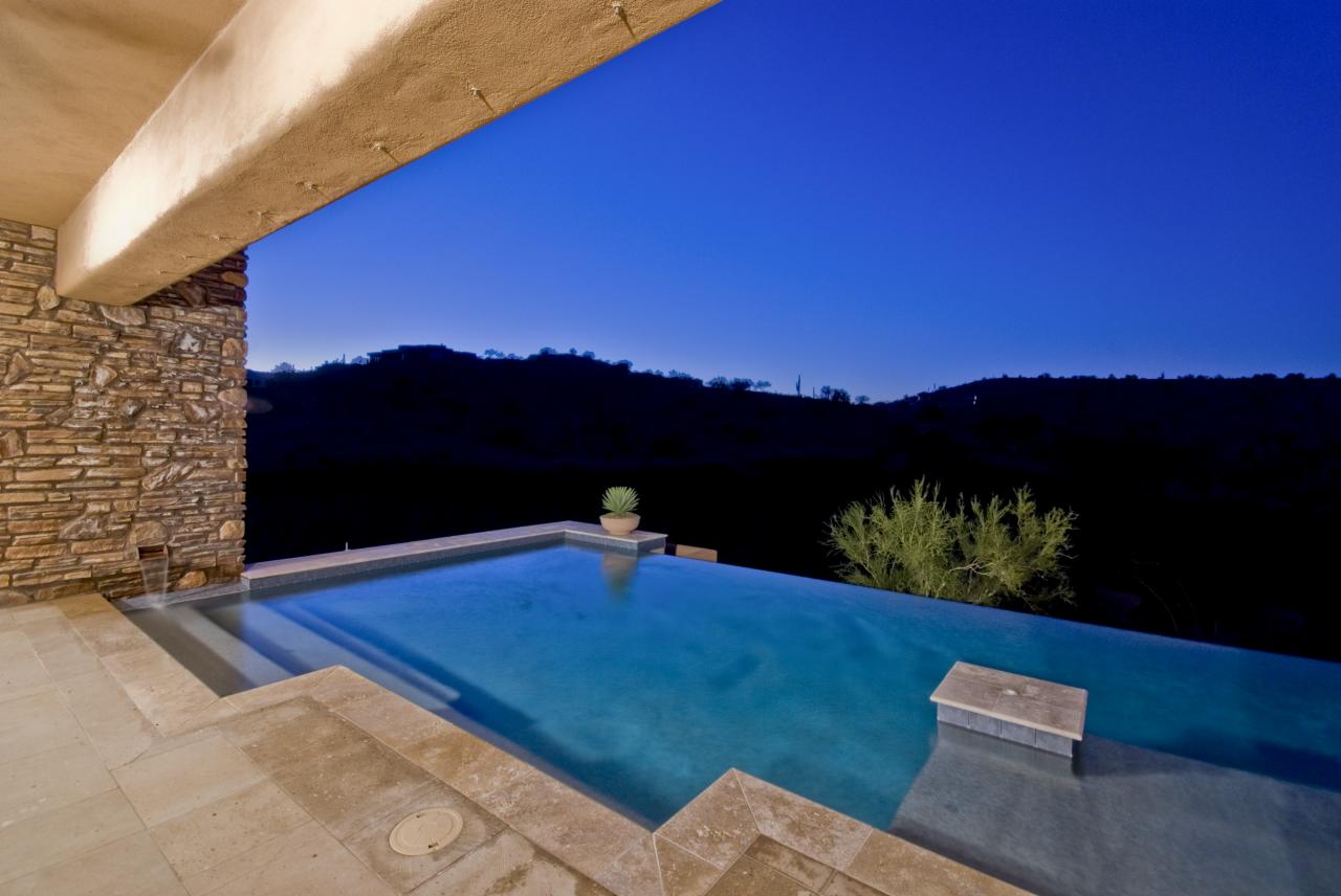 9720 Copper Ridge Trail, Unit 4 Fountain Hills, AZ 85268 - Photo 43 of 44 Pool at night