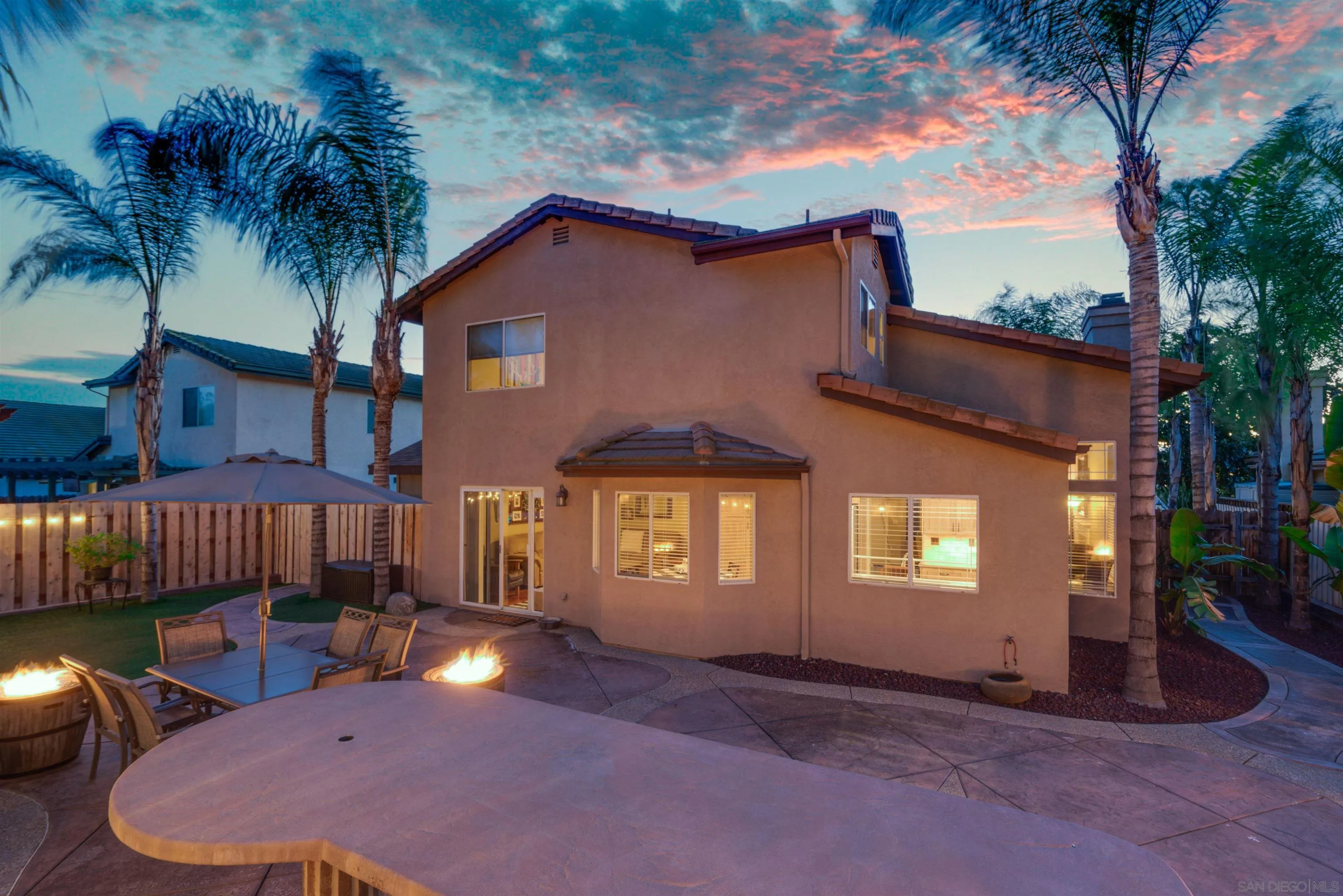 10229 Pinon Place Lakeside, CA 92040 - Photo 24 of 33 a view of a house with a patio