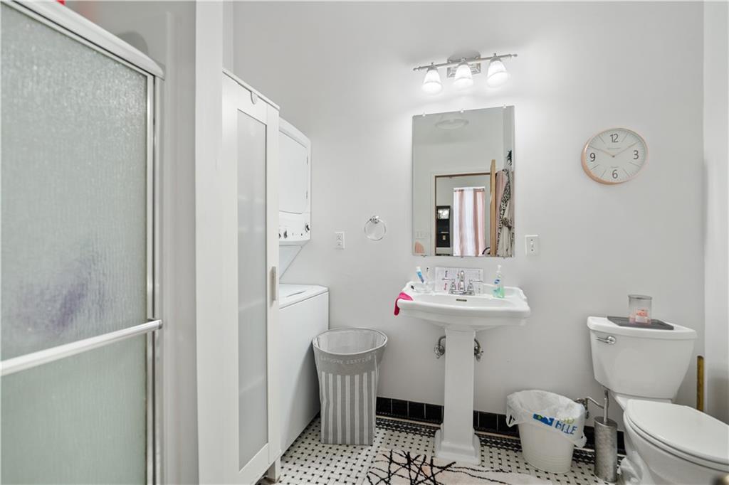 202 West Main Street Monongahela, PA 15063 - Photo 19 of 35 a bathroom with a sink mirror and toilet