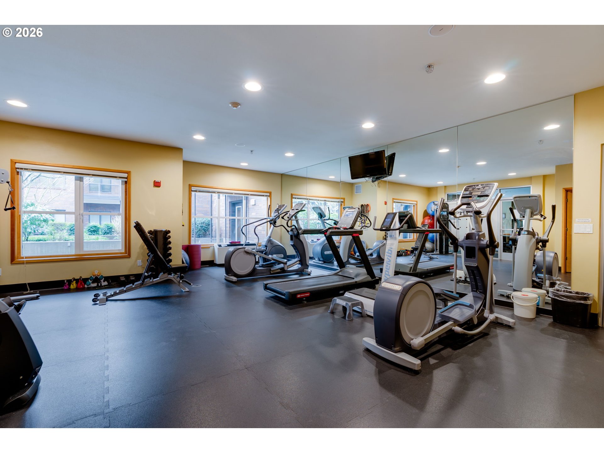 300 West 8th Street, Unit 236E Vancouver, WA 98660 - Photo 30 of 46 a view of a room with gym equipment