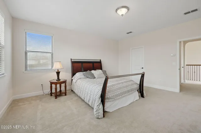 a view of a building and a big yard