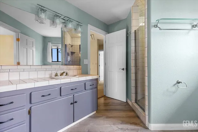 a view of a room that has a window in it