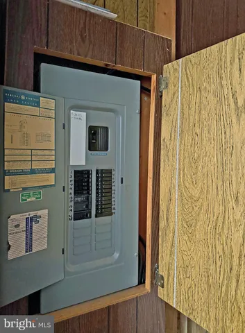 a view of front door of house