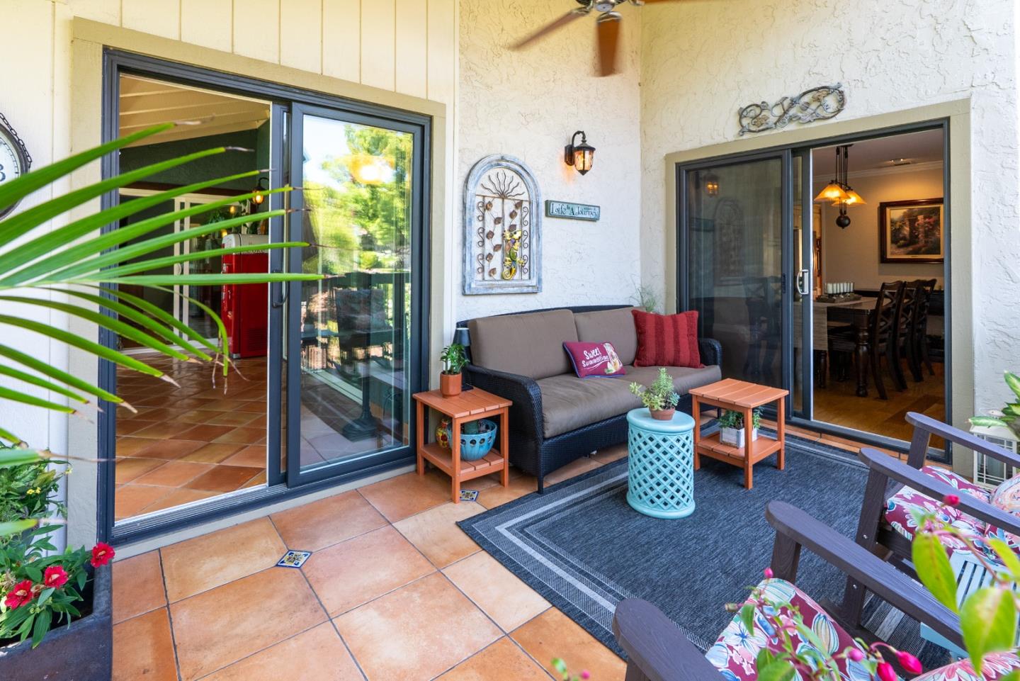 8386 Riesling Way San Jose, CA 95135 - Photo 14 of 45 a living room with furniture and a floor to ceiling window