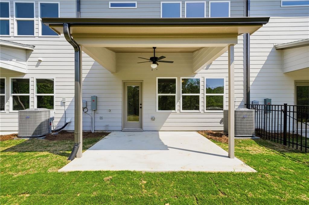 299 Summit View Lane, Unit 5 Jasper, GA 30143 - Photo 31 of 43 a view of a house with backyard and porch