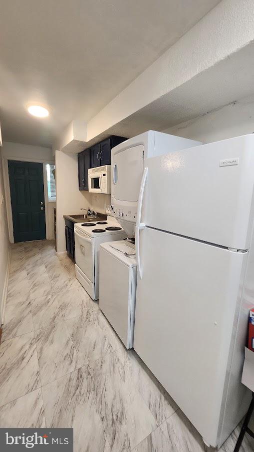 1422 W Street Southeast, Unit 2 Washington, DC 20020 - Photo 11 of 12 a utility room with washer and dryer