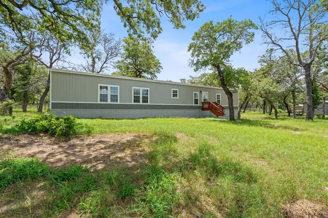 front view of house with a yard