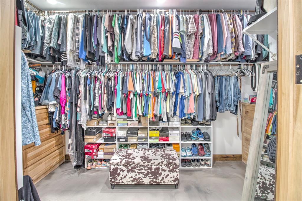 1024 Jordan Creek Road Collinsville, TX 76233 - Photo 15 of 40 Master Bedroom walk in closet.