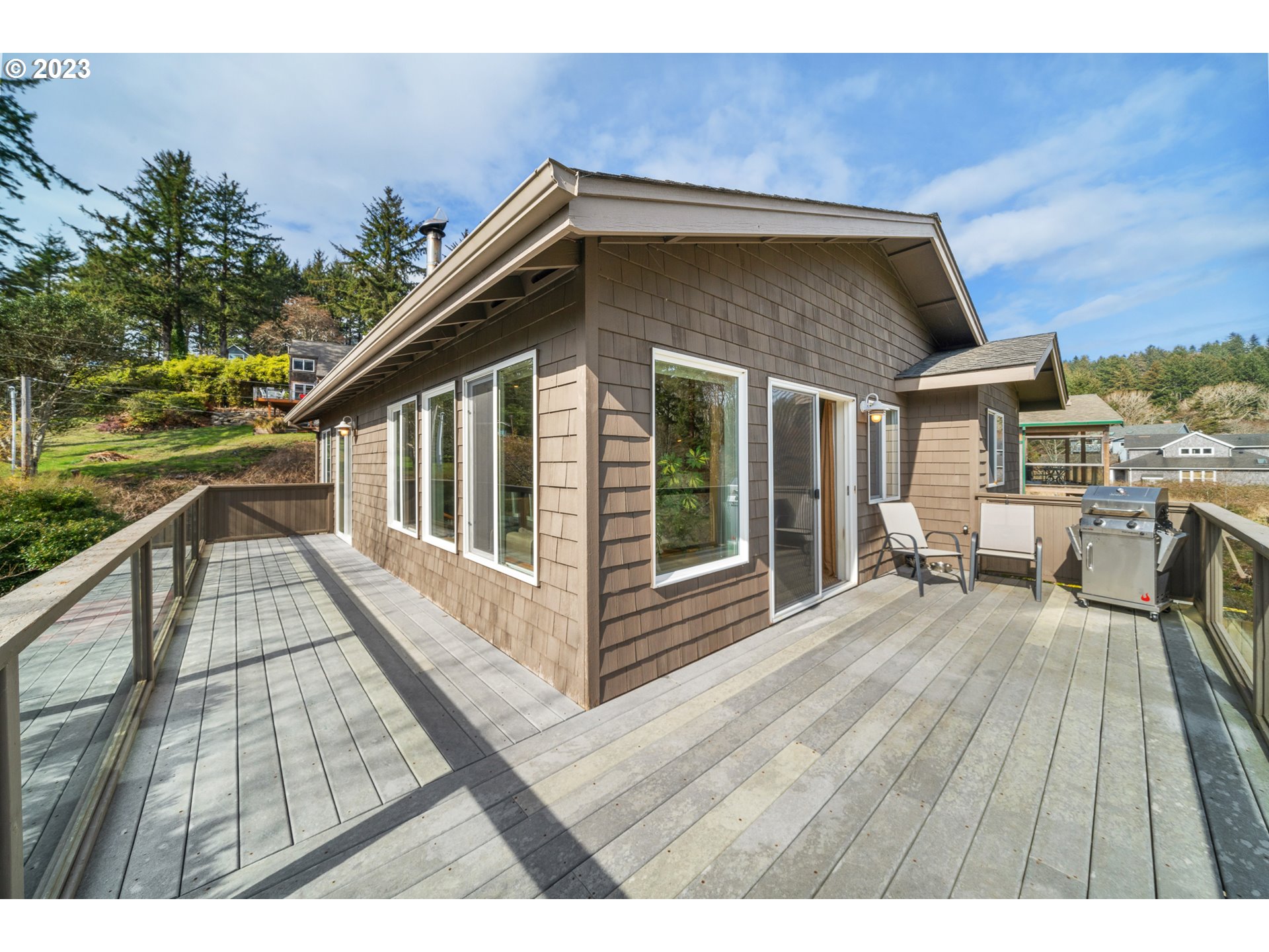 8189 Nehalem Road Manzanita, OR 97130 - Photo 24 of 30 a view of deck with patio
