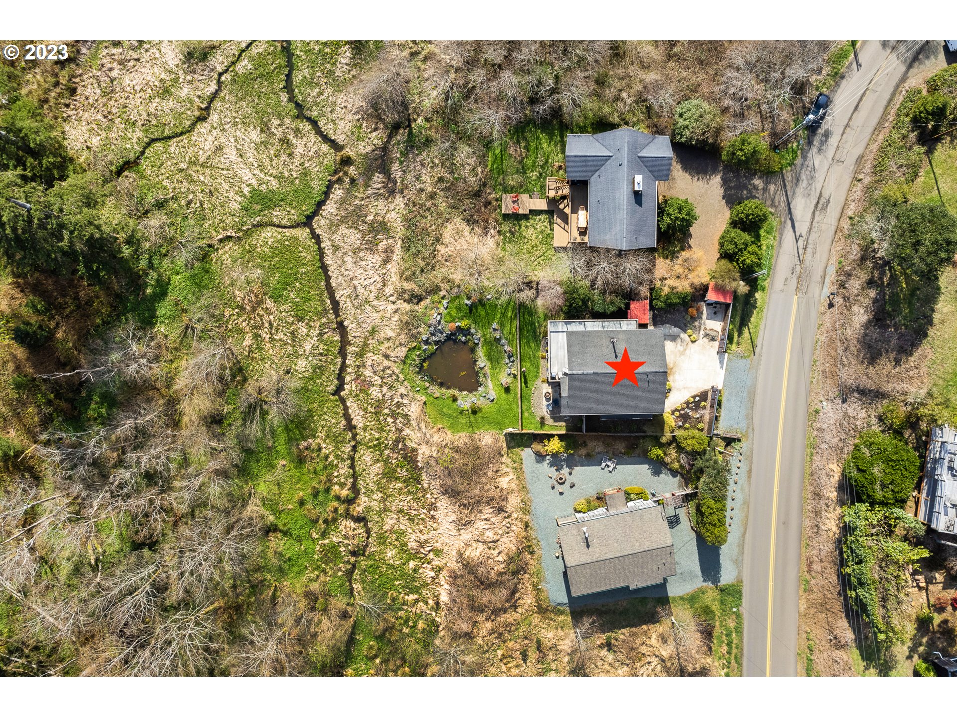8189 Nehalem Road Manzanita, OR 97130 - Photo 30 of 30 a bird view of house and yard