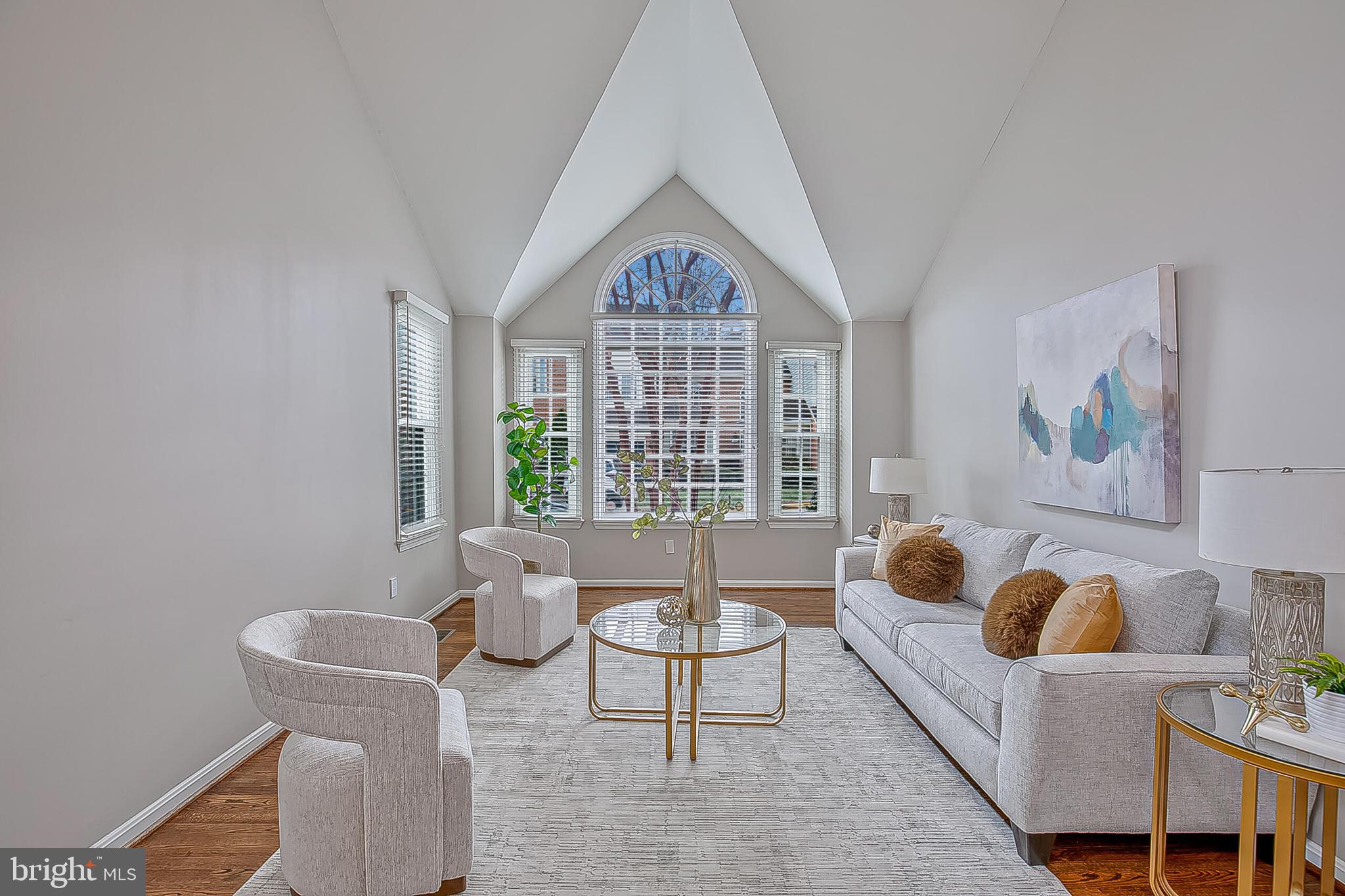 1824 Duffield Lane Alexandria, VA 22307 - Photo 26 of 64 a living room with furniture and a large window