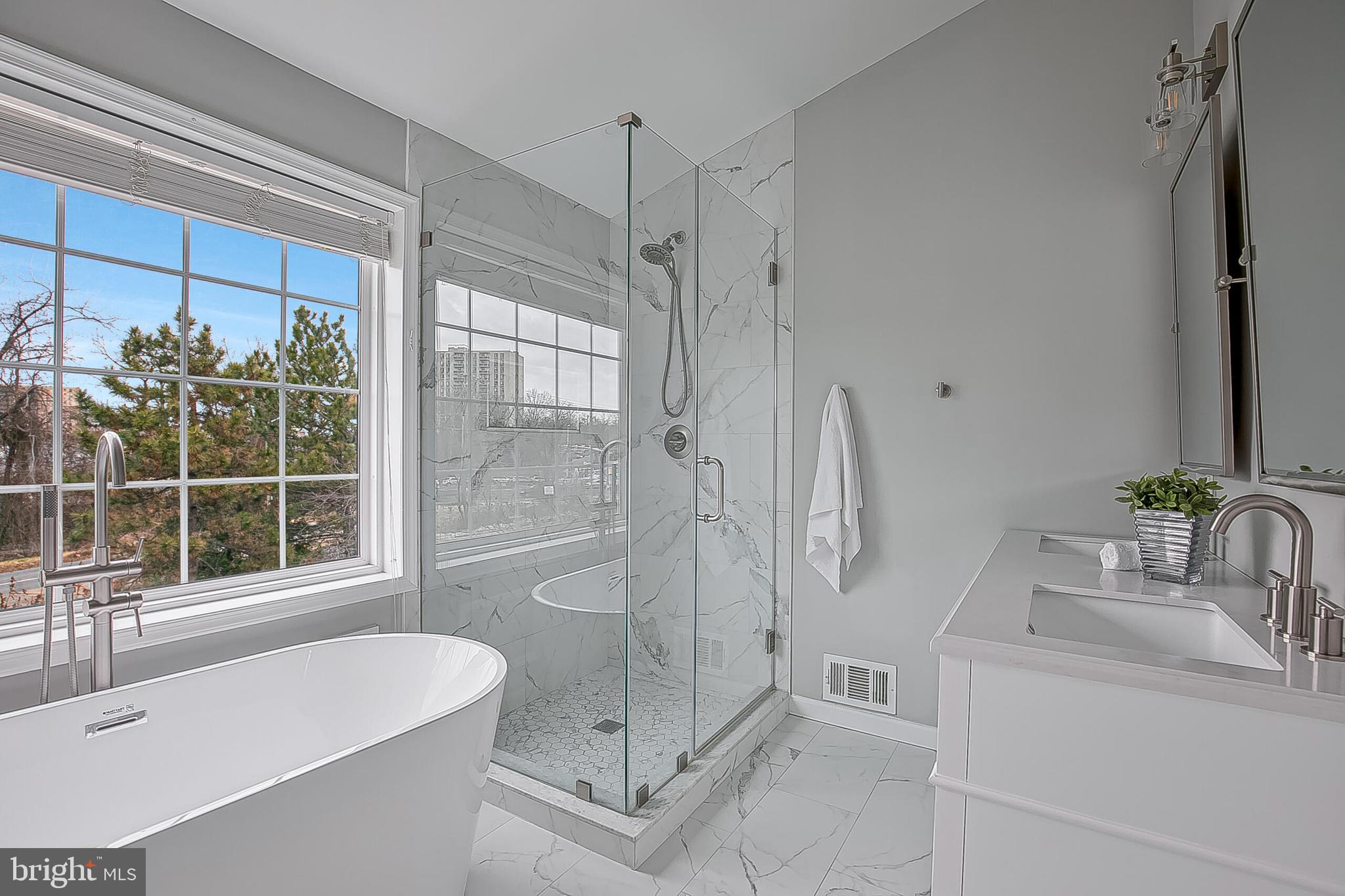 1824 Duffield Lane Alexandria, VA 22307 - Photo 34 of 64 Updated primary bath