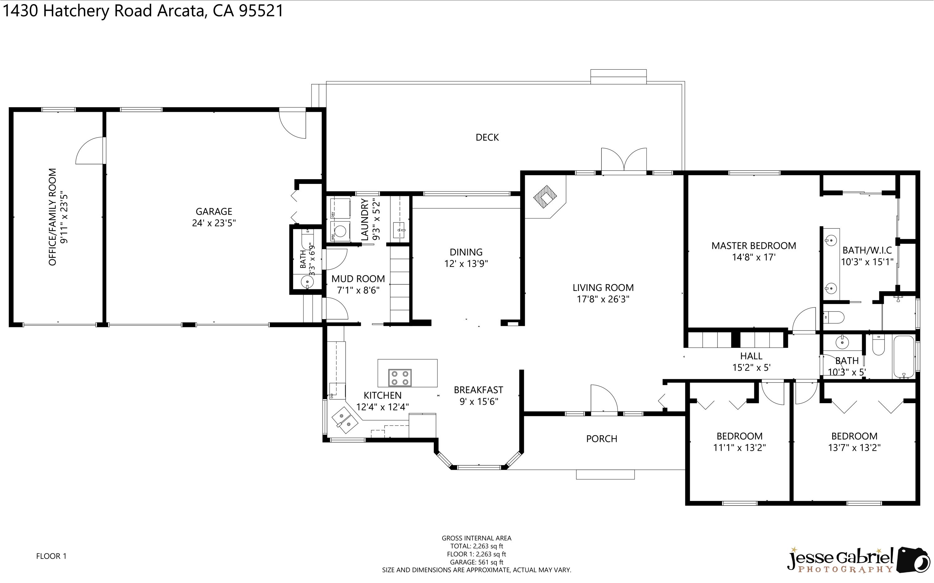 1430 Hatchery Road Arcata, CA 95521 - Photo 103 of 103 PNG Floor Plan