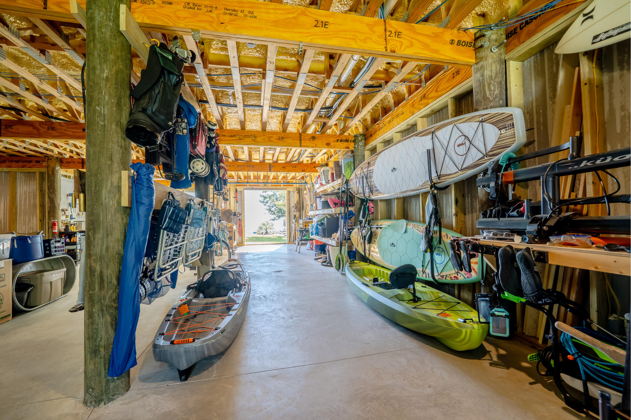 68 Dolphin Place Freeport, FL 32439 - Photo 97 of 118 a view of a storage room with a lot of stuff