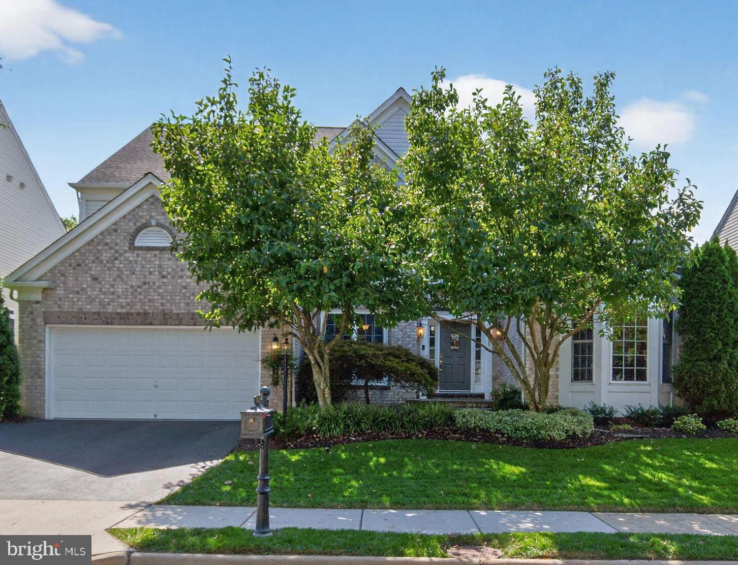8157 American Holly Road Lorton, VA 22079 - Photo 1 of 48 a front view of a house with a garden and tree
