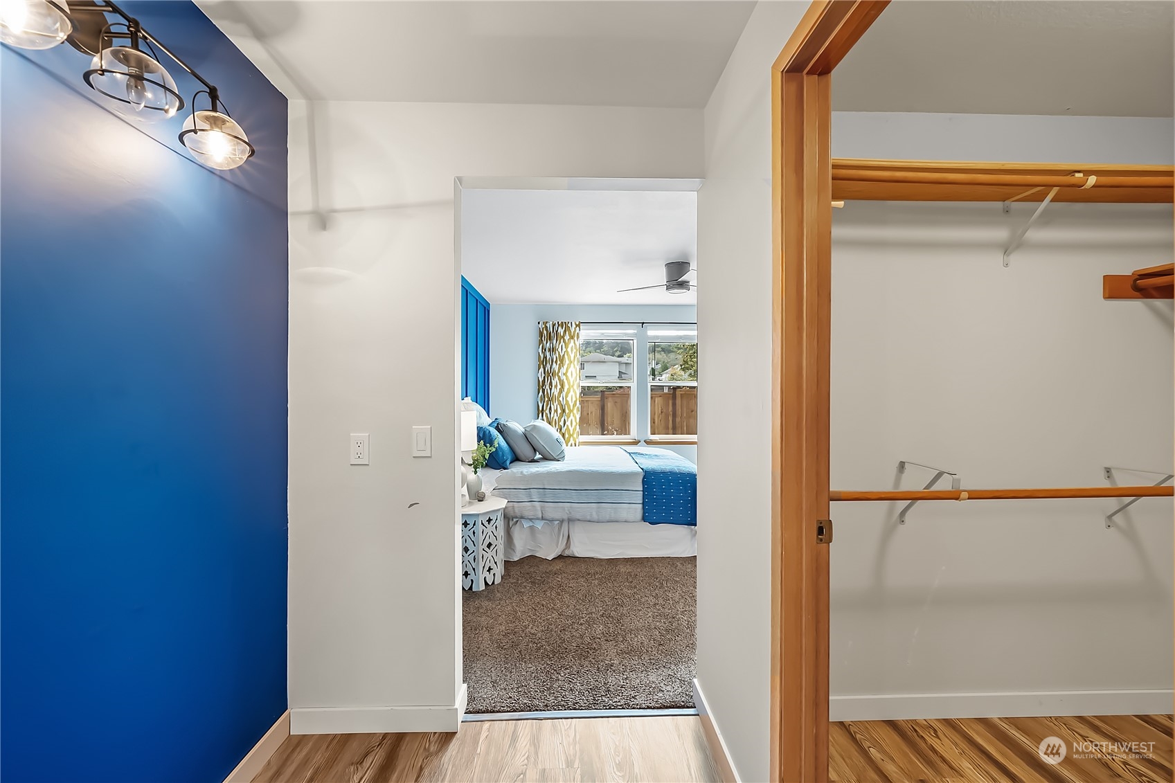 1709 24th Court Anacortes, WA 98221 - Photo 15 of 33 a view of a hallway to a livingroom with furniture