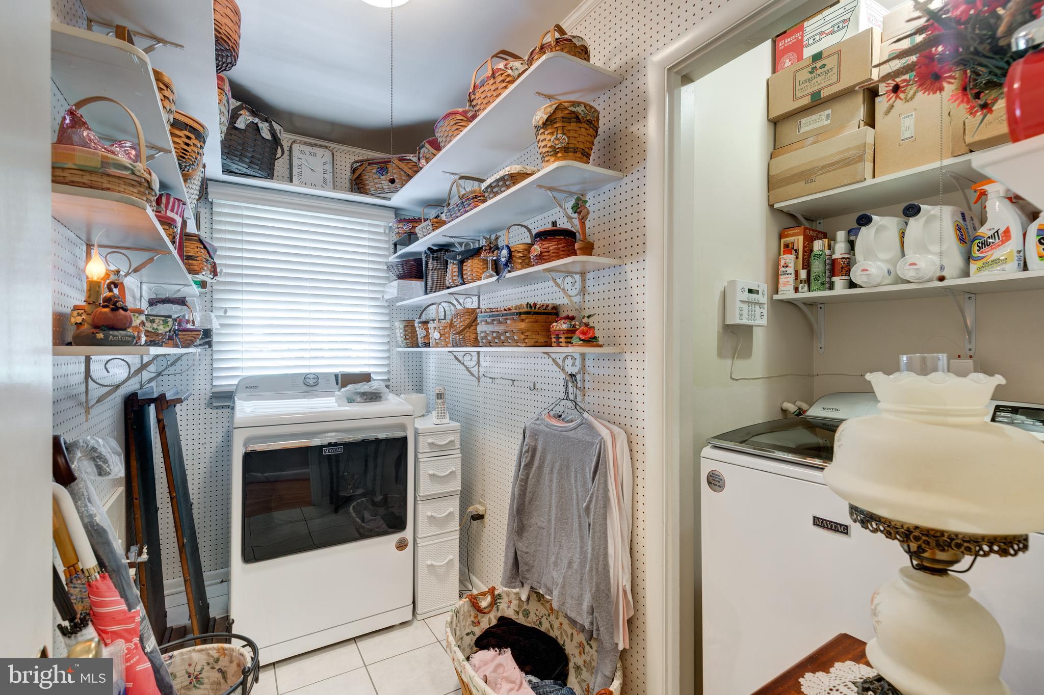 40 Greenvale Road Westminster, MD 21157 - Photo 14 of 45 Laundry Room has natural light & built-in shelves
