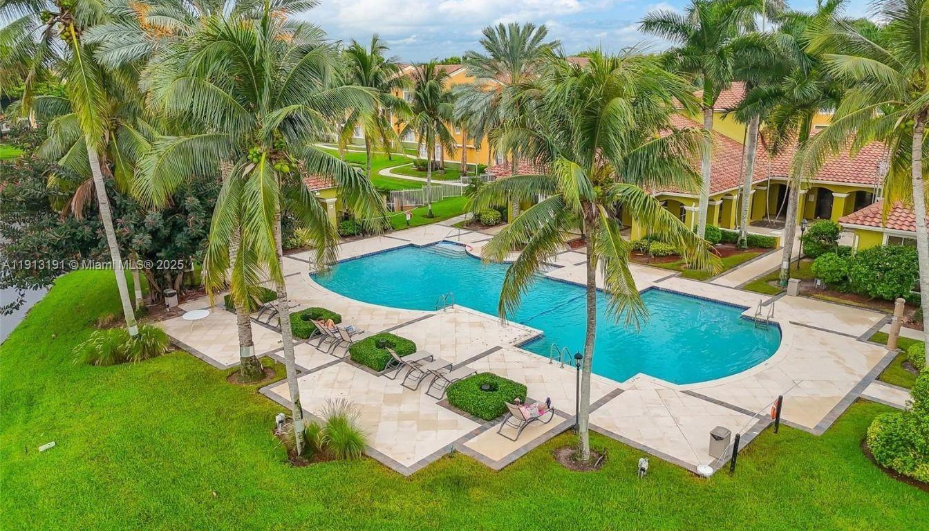 2120 West Preserve Way, Unit 307 Miramar, FL 33025 - Photo 13 of 20 an aerial view of a house having outdoor space