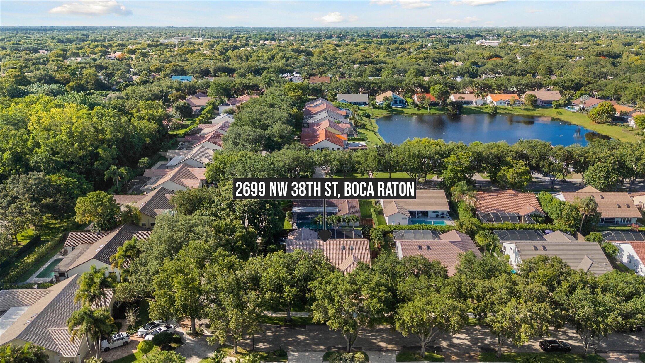 2699 Northwest 38th Street Boca Raton, FL 33434 - Photo 40 of 44 Overhead View