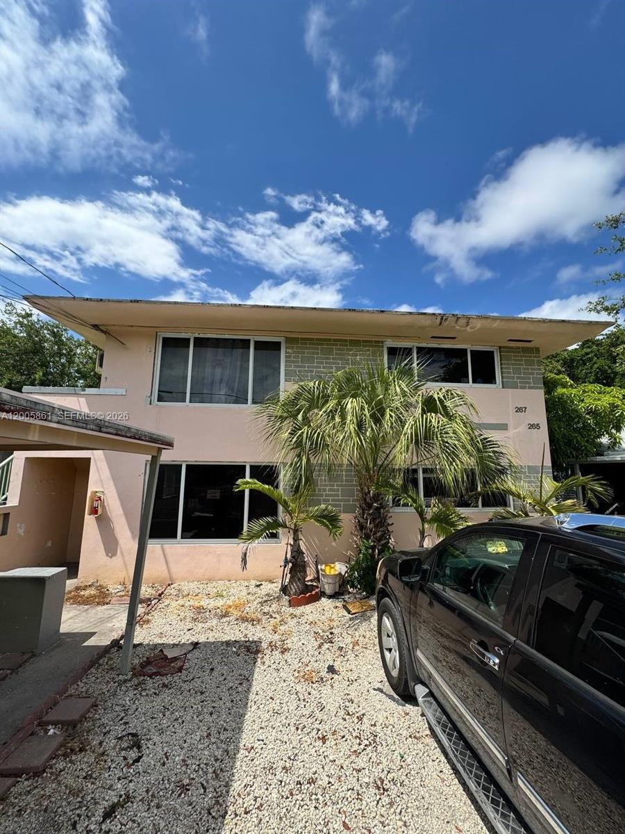 265 Northeast 55th Terrace, Unit 1 Miami, FL 33137 - Photo 3 of 3 a view of a house with backyard