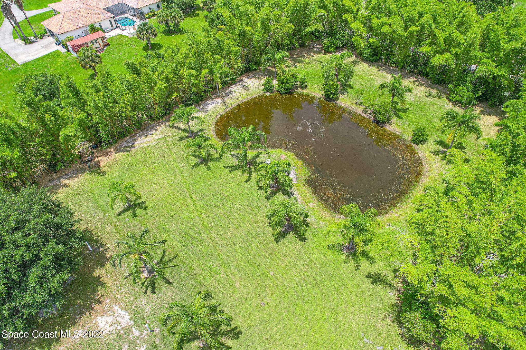 2030 Weber Road Malabar, FL 32950 - Photo 24 of 41 a view of a garden
