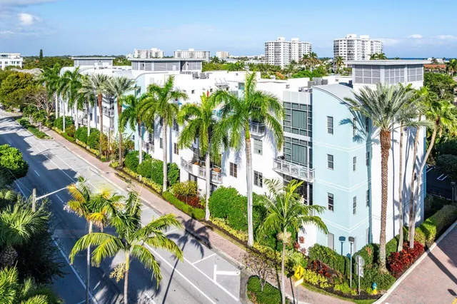 a view of a city with tall buildings