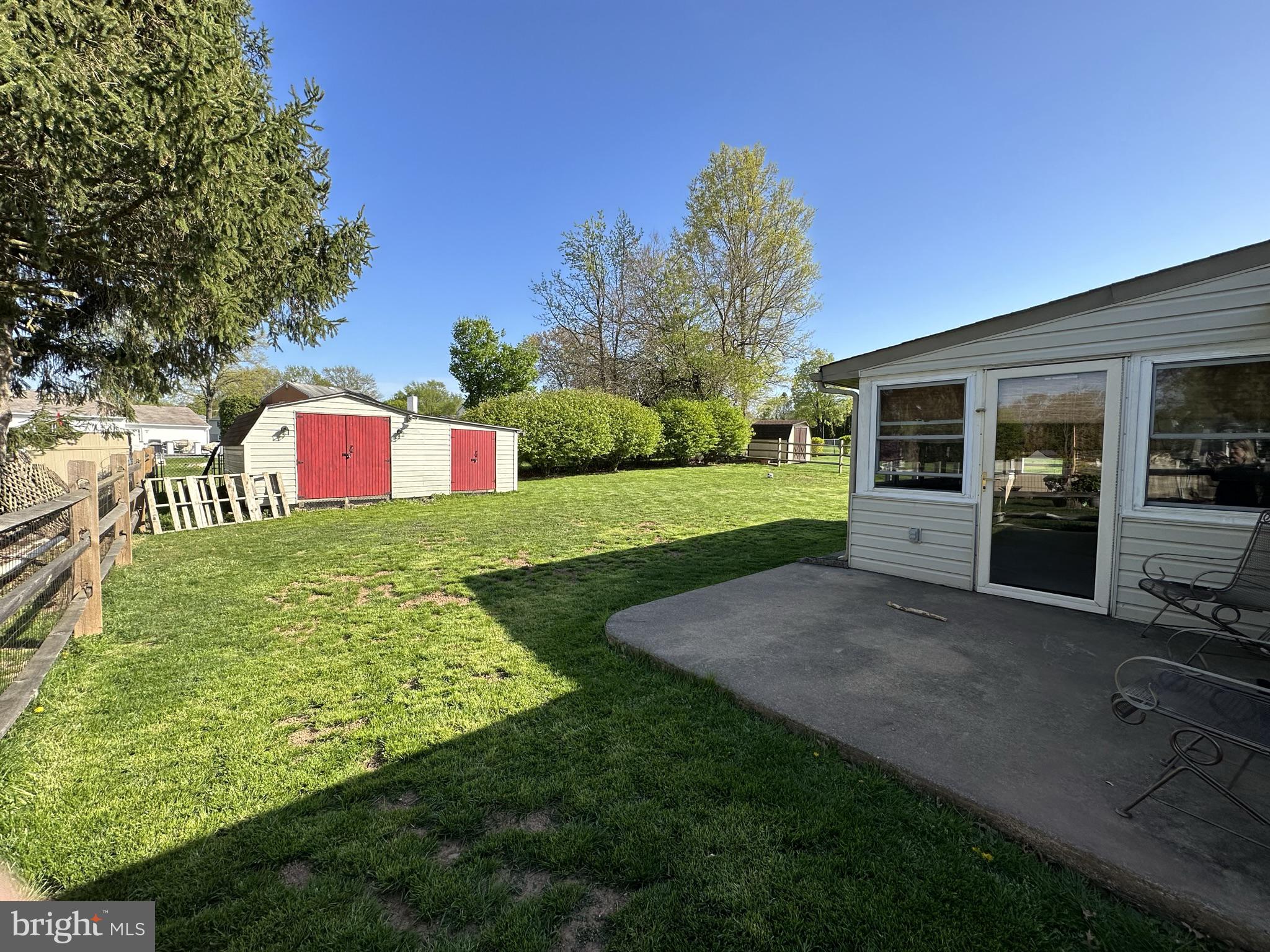833 Roger Road Warminster, PA 18974 - Photo 34 of 36 Backyard with shed.