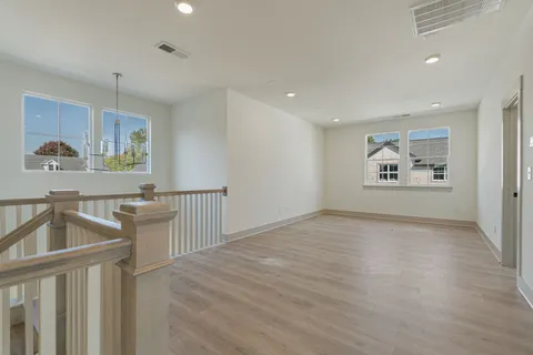 a house view with a outdoor space