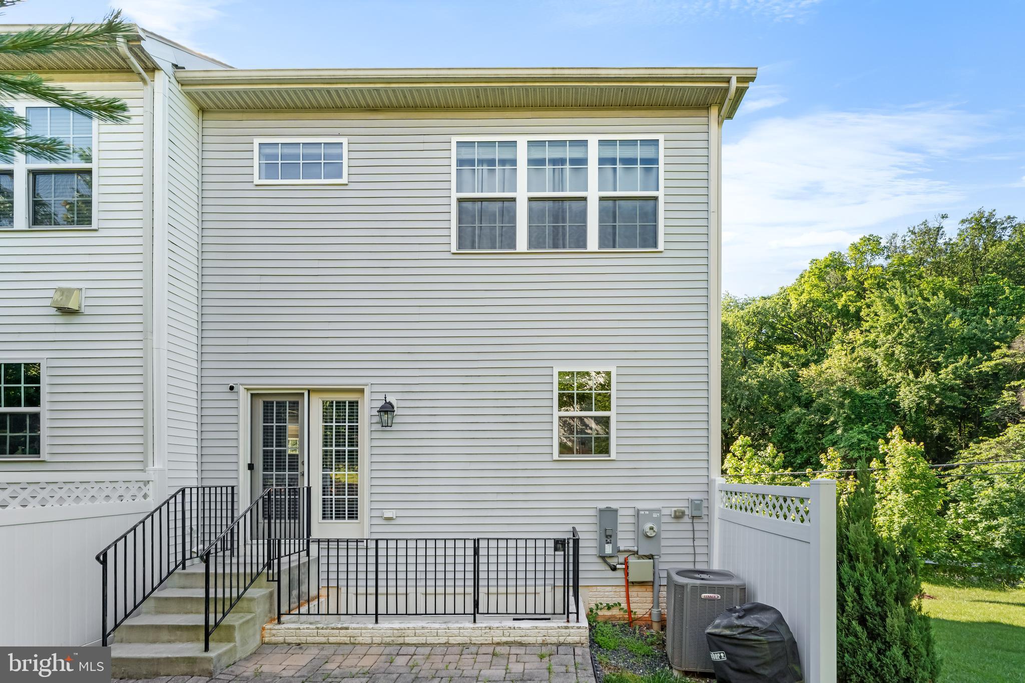 7820 Loblolly Way Hanover, MD 21076 - Photo 55 of 75 Rear view of Home w/Patio & Privacy Fence