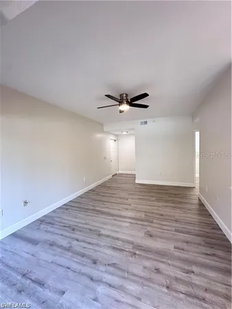 wooden floor in an empty room