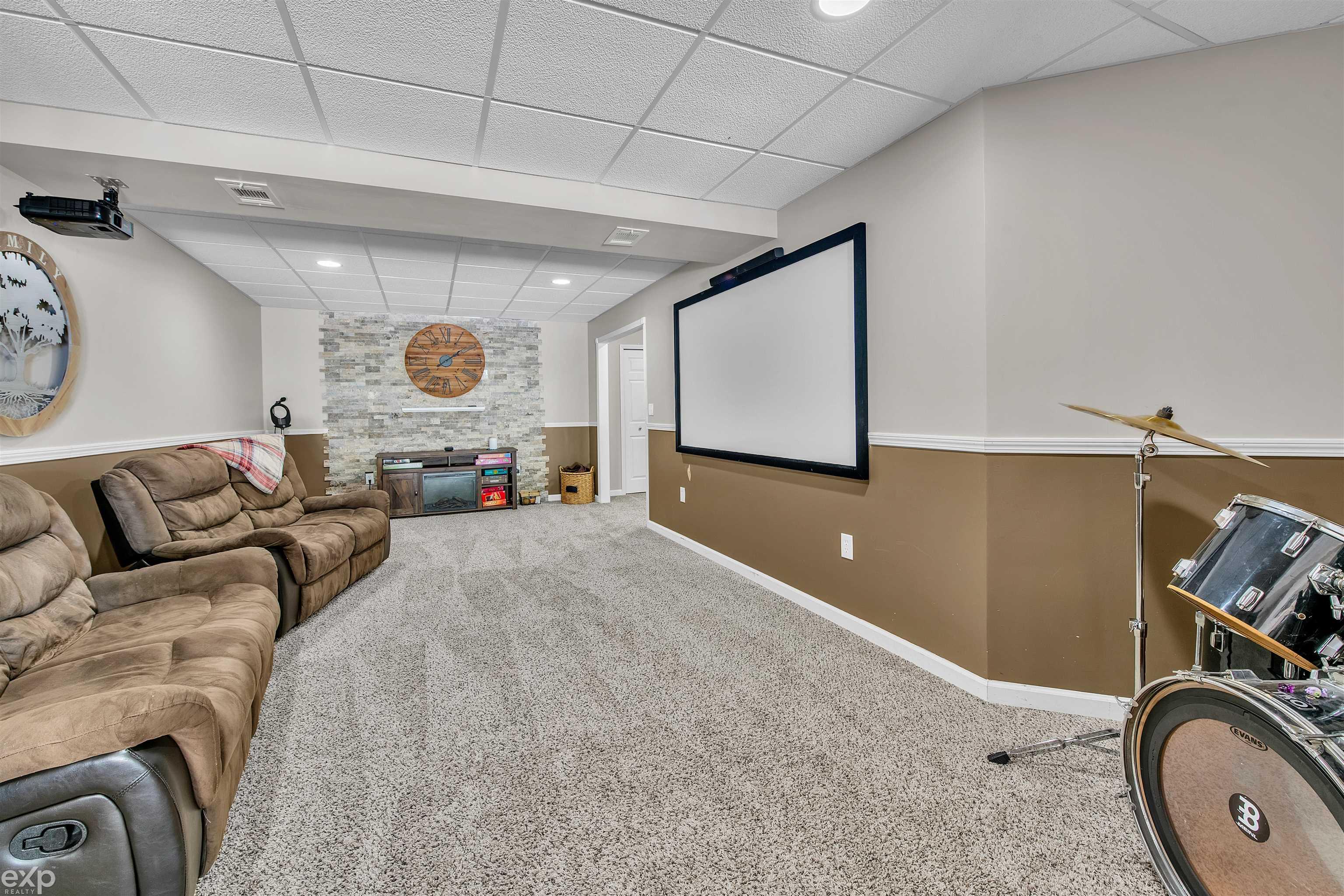 8597 Morningside Drive Romeo, MI 48065 - Photo 29 of 59 Walkout Basement