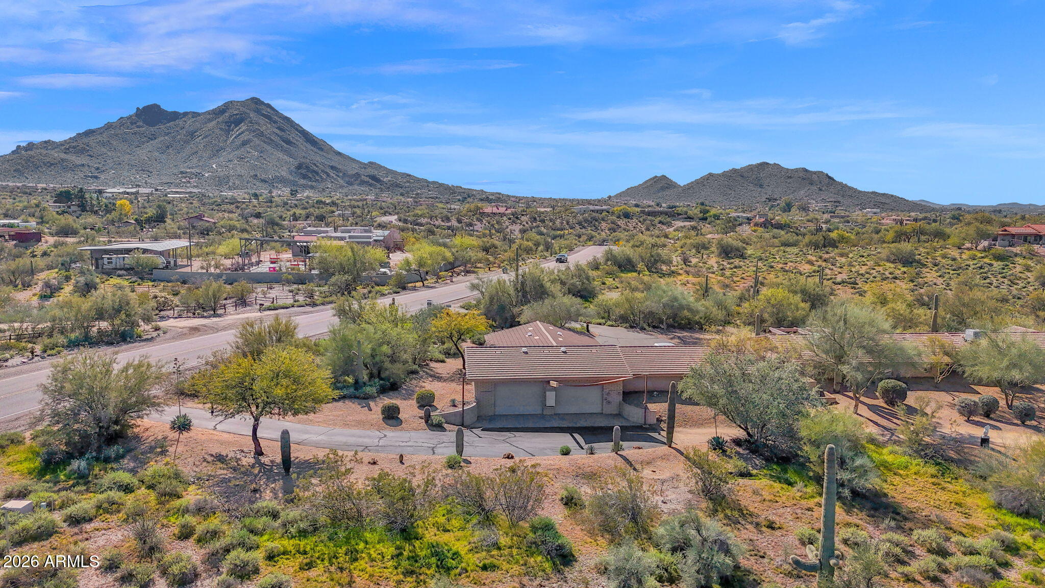 39402 North Spur Cross Road Cave Creek, AZ 85331 - Photo 16 of 28 Newer Garage Blends With the Home