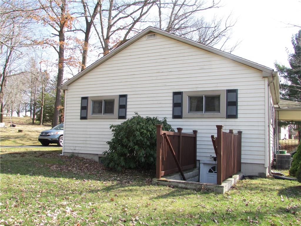 101 Century Farm Road Clinton, PA 15026 - Photo 3 of 24 Side exterior of home. Walk up from basement to outside.