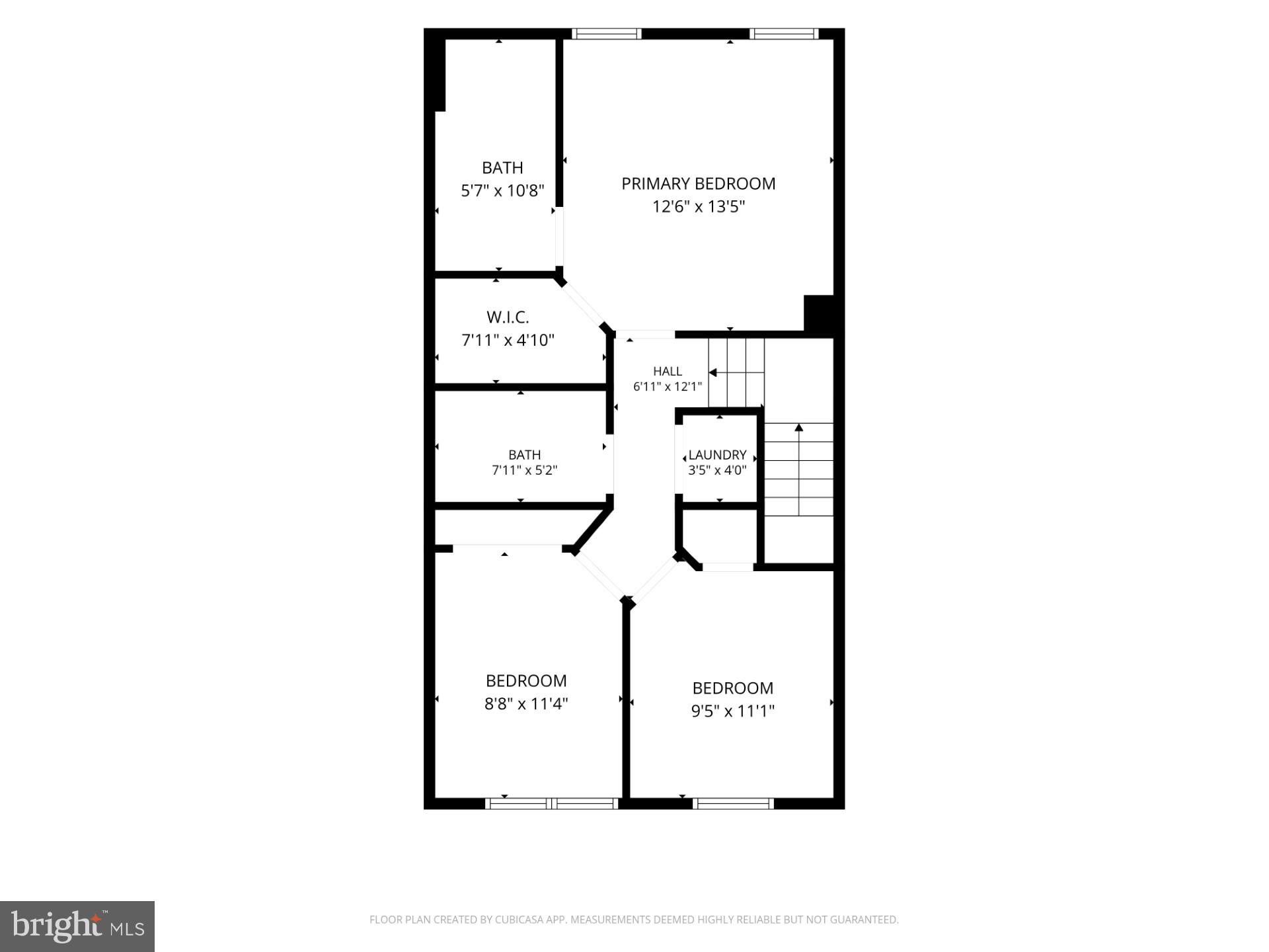 913 Morgan Run Road Middle River, MD 21220 - Photo 46 of 46 3rd Floor Plan