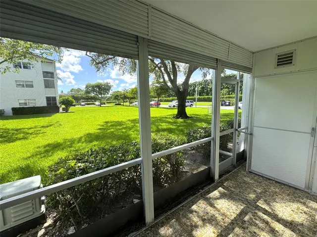 a view of outdoor space and swimming pool