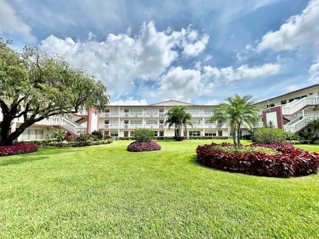 a view of outdoor space with garden and entertaining space