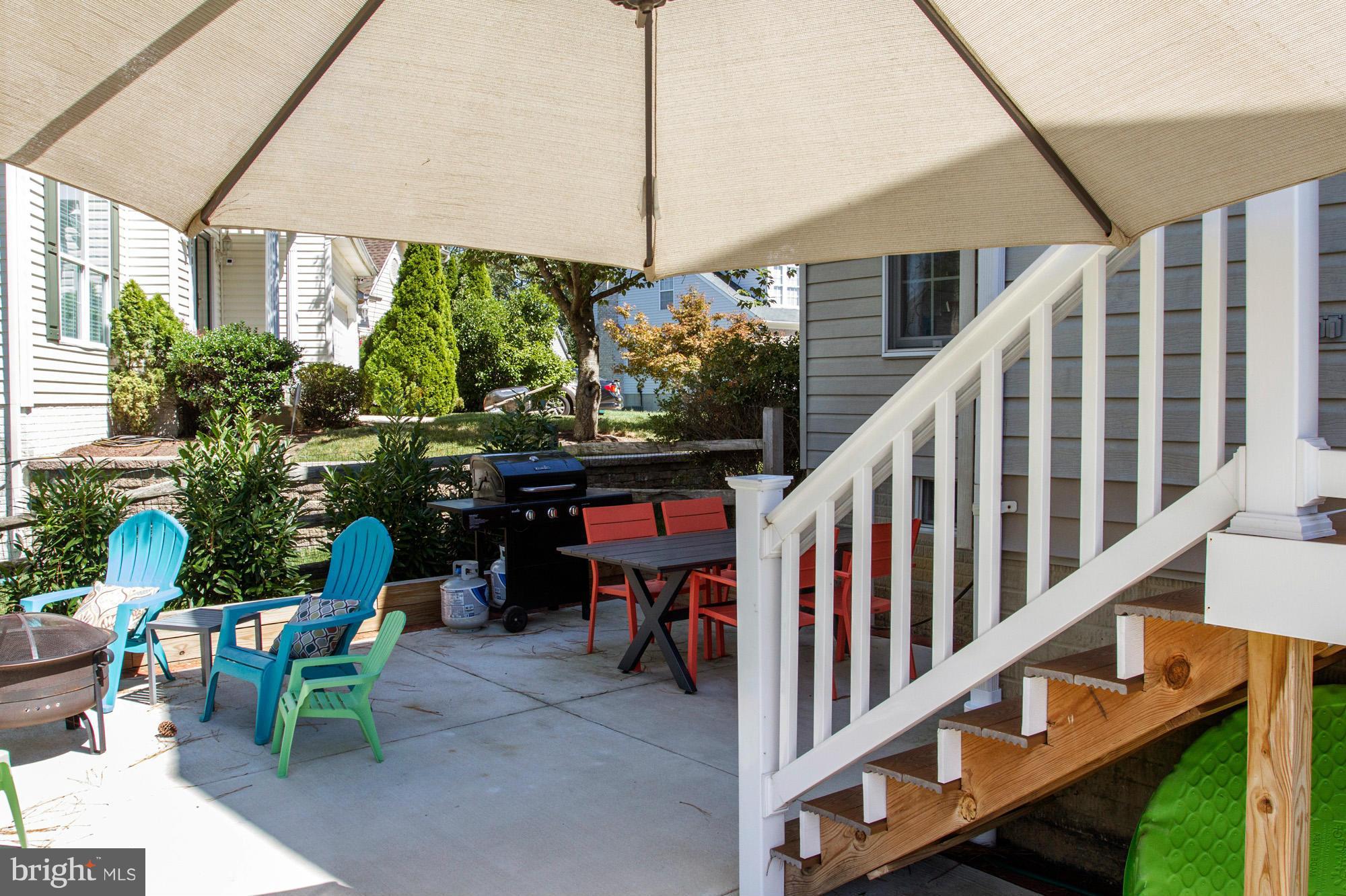 2306 Golden Chapel Road Odenton, MD 21113 - Photo 21 of 30 backyard pavers for lots of fun and grilling