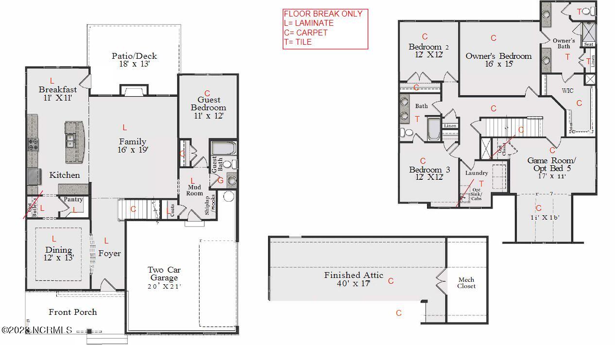 1668 Calloway Road Raeford, NC 28376 - Photo 20 of 20 Floor Plan