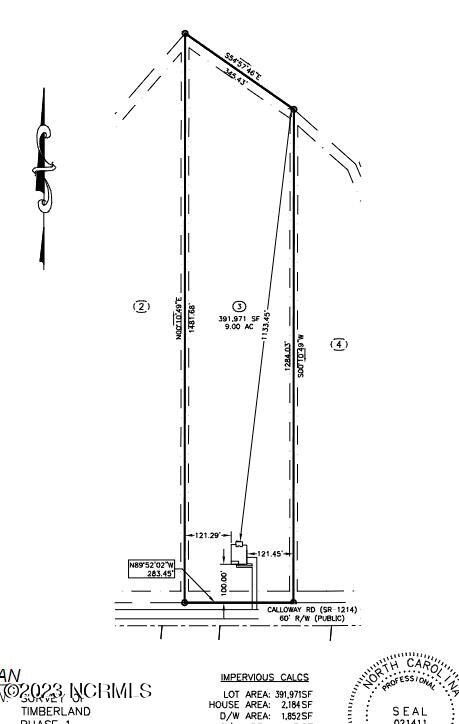 1668 Calloway Road Raeford, NC 28376 - Photo 12 of 20 Plot Plan