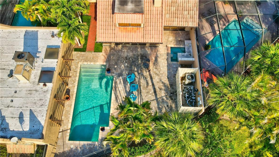 6570 Patio Lane Boca Raton, FL 33433 - Photo 41 of 42 Aerial view of the back of the property