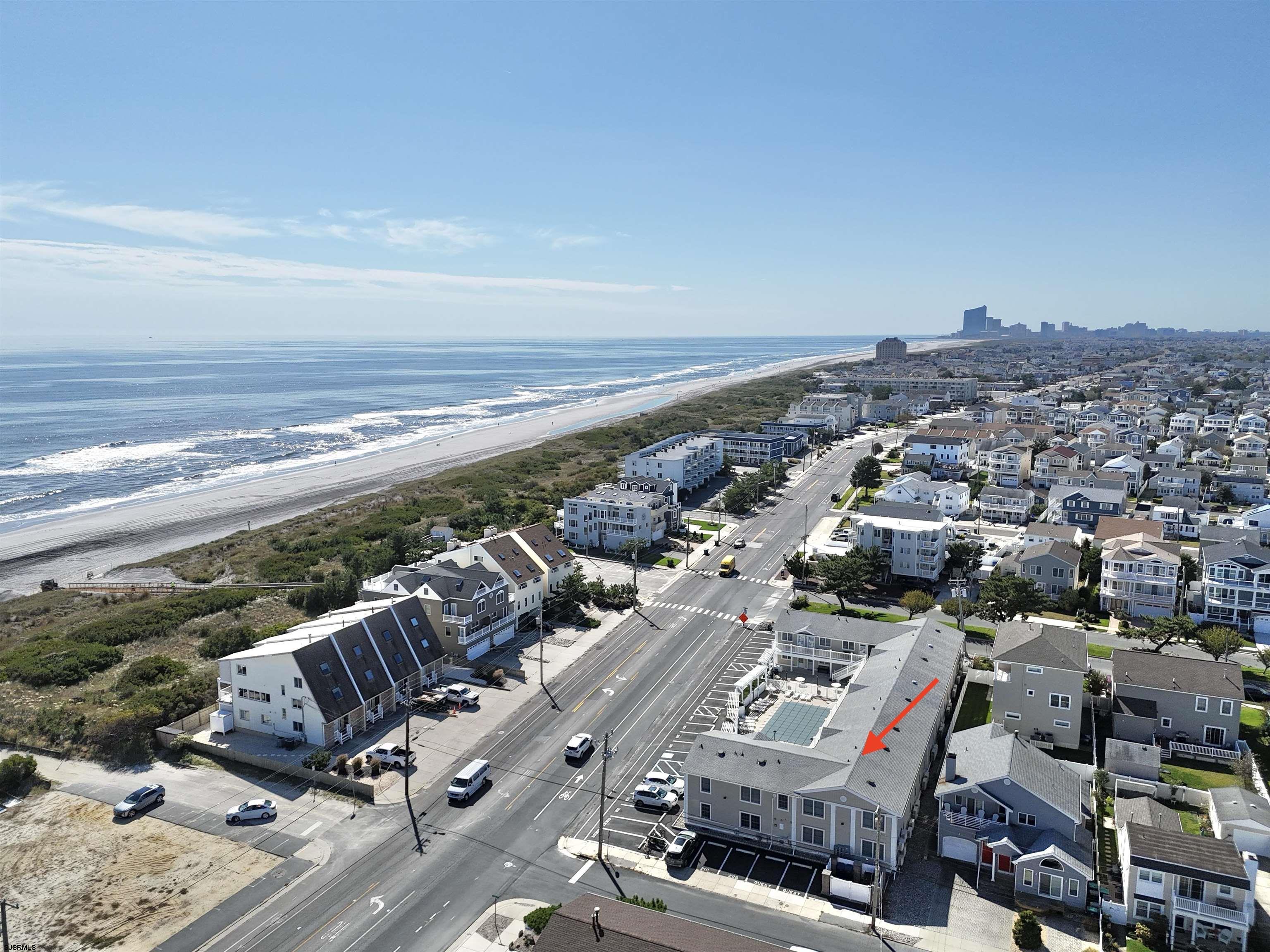 107 East Brigantine Avenue, Unit 211 Brigantine, NJ 08203 - Photo 14 of 34 a view of city and ocean