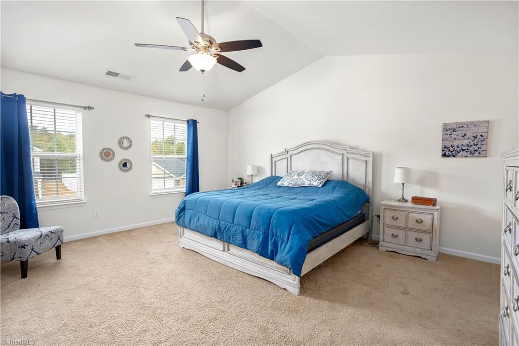 6414 Bentbrush Street Rural Hall, NC 27045 - Photo 23 of 42 Spacious Master with vaulted ceilings