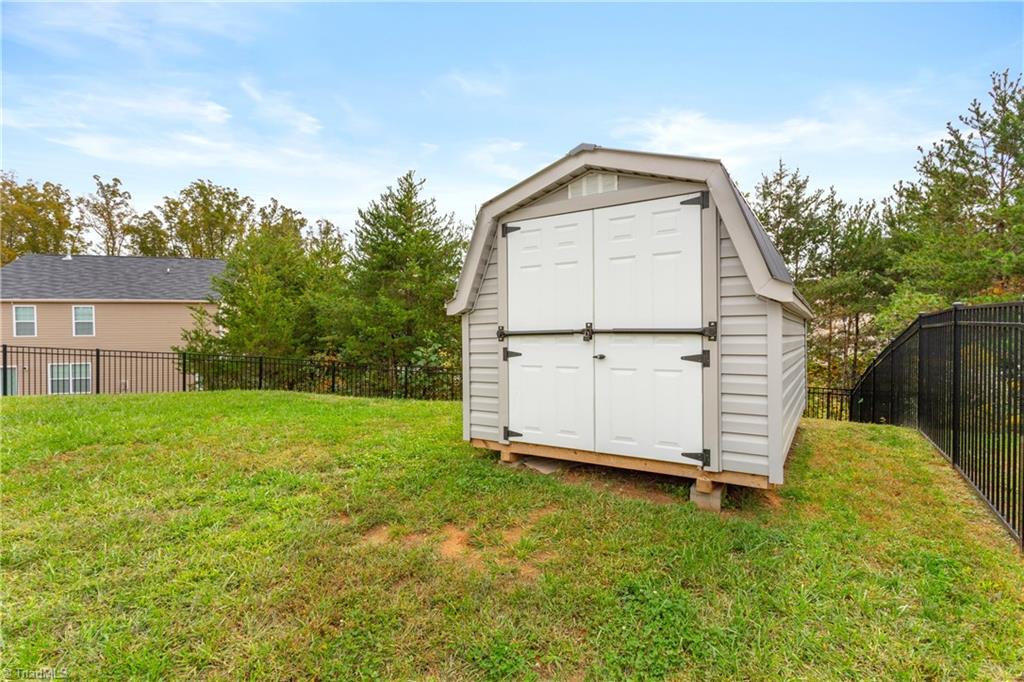 6414 Bentbrush Street Rural Hall, NC 27045 - Photo 37 of 42 8 X 12 shed for extra storage!!