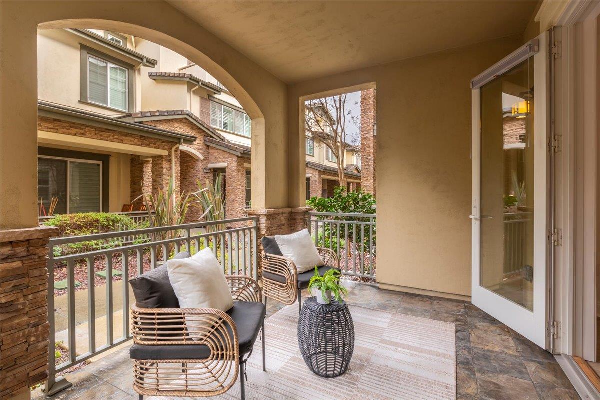 2881 Meridian Avenue, Unit 108 San Jose, CA 95124 - Photo 18 of 41 a view of balcony with furniture